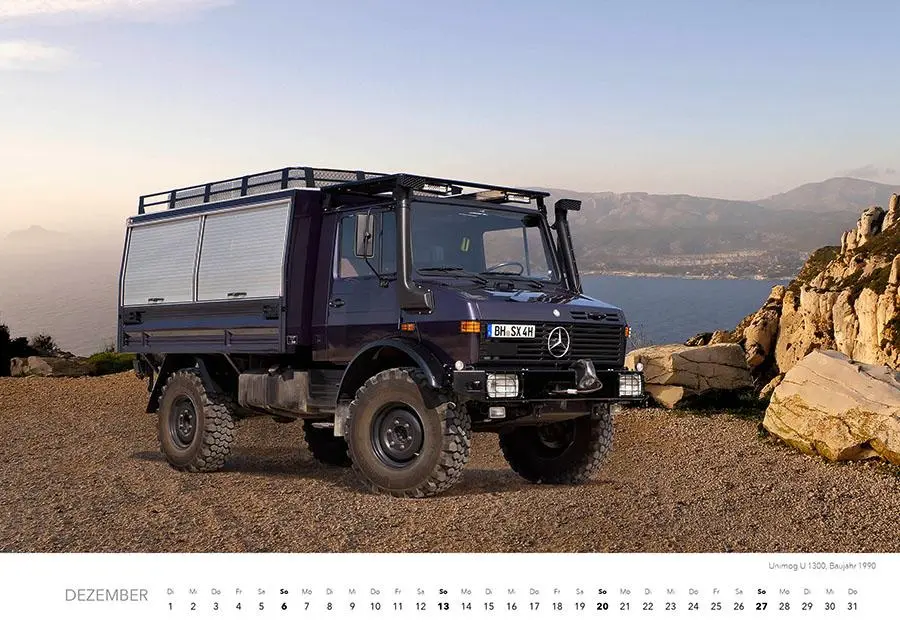 Bild: 9783966649735 | Unimog Klassiker Kalender 2026 | 12 perfekt restaurierte Unimogs