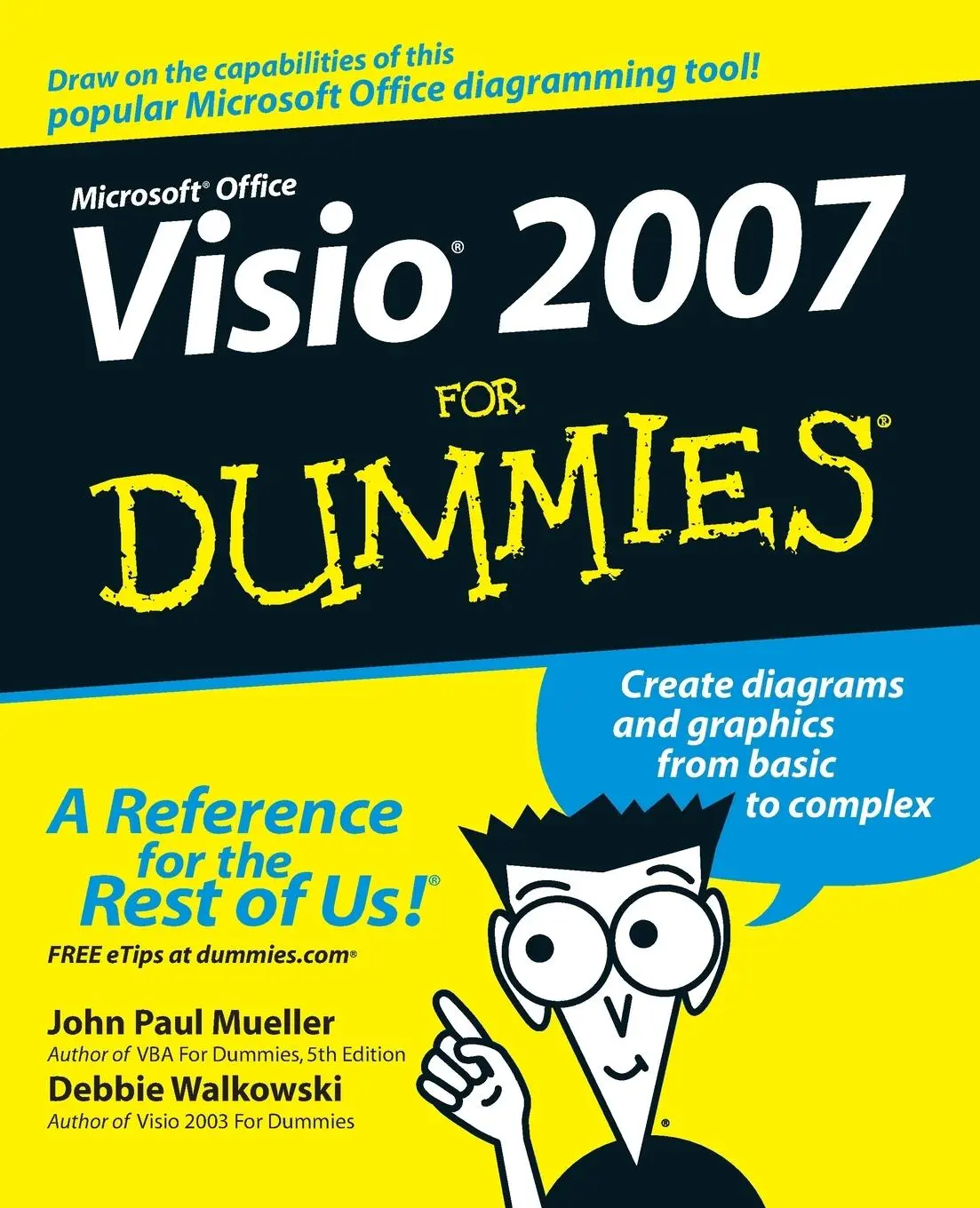 Cover: 9780470089835 | Microsoft Office VISIO 2007 for Dummies | John Paul Mueller (u. a.)