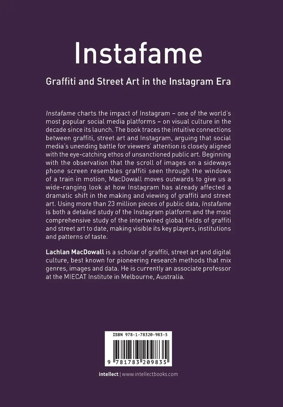 Rückseite: 9781783209835 | Instafame | Graffiti and Street Art in the Instagram Era | Macdowall