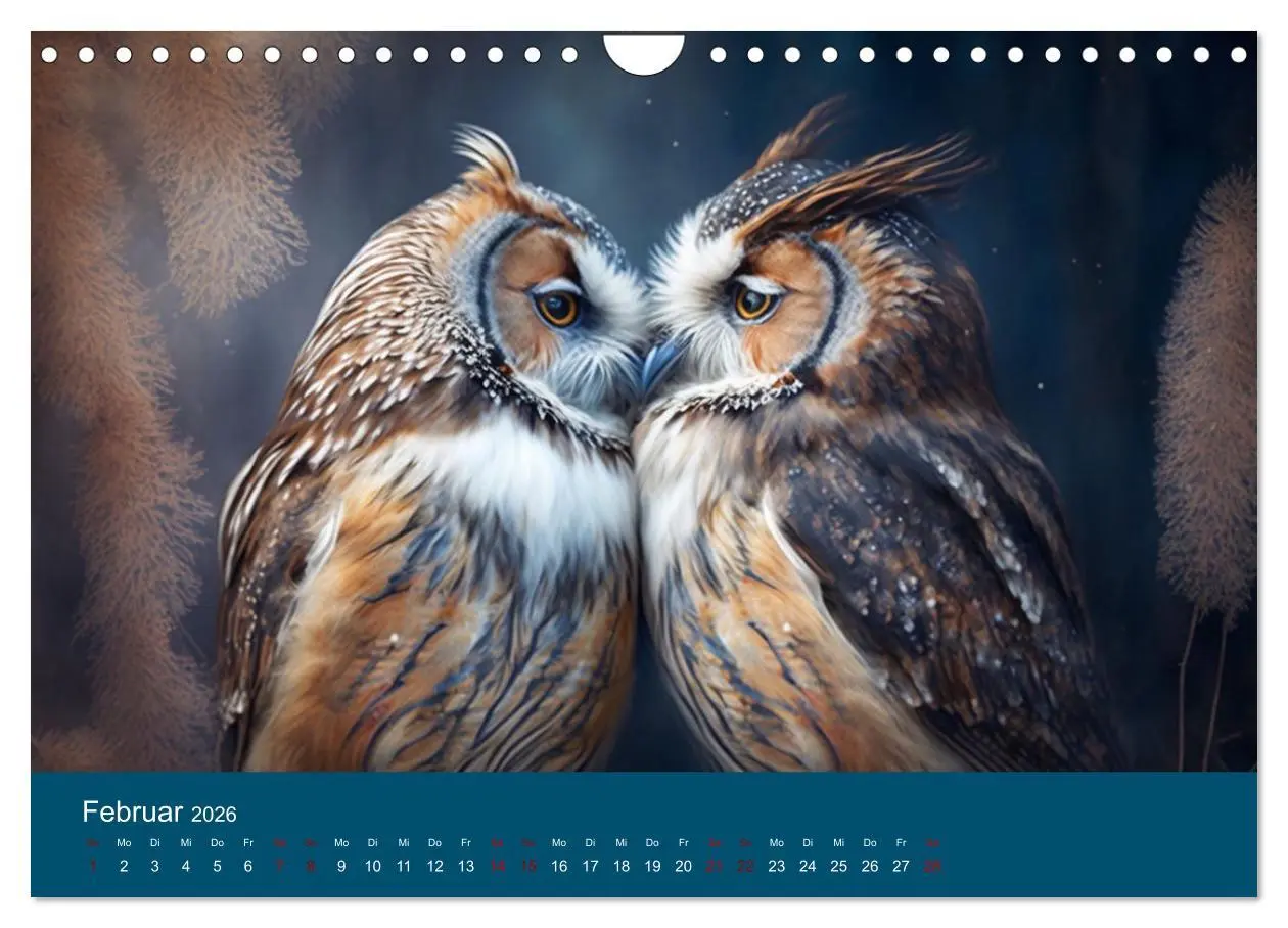 Bild: 9783457539835 | Eule gut... alles gut! (Wandkalender 2026 DIN A4 quer), CALVENDO...