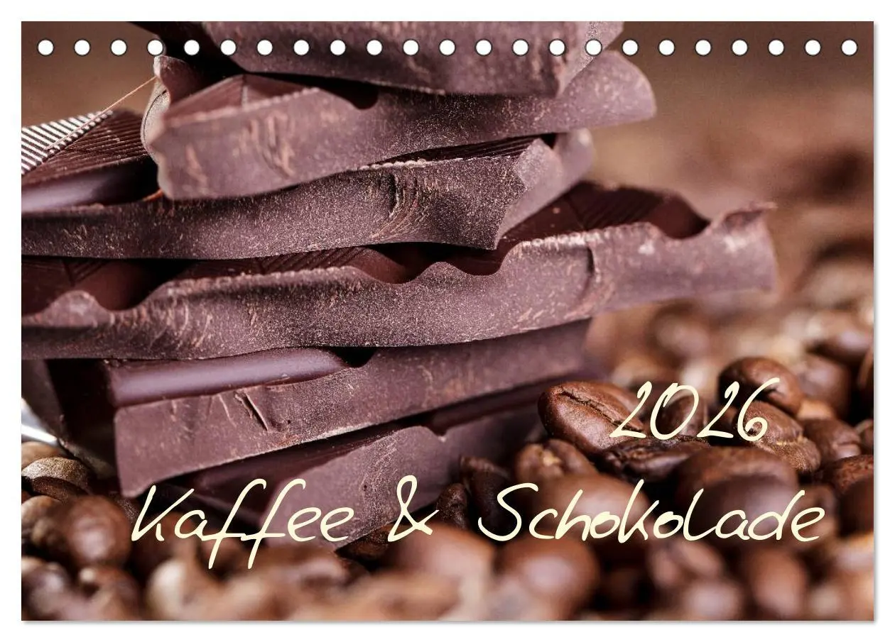 Cover: 9783516179835 | Kaffee &amp; Schokolade (Tischkalender 2026 DIN A5 quer), CALVENDO...