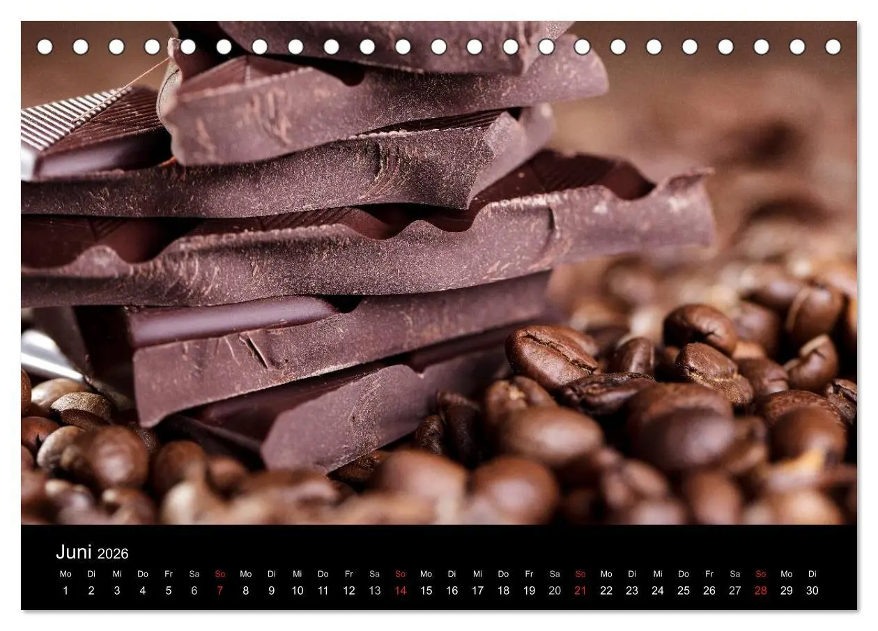Bild: 9783516179835 | Kaffee &amp; Schokolade (Tischkalender 2026 DIN A5 quer), CALVENDO...