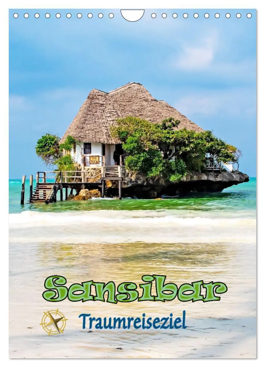 Cover: 9783516319835 | Sansibar - Traumreiseziel (Wandkalender 2026 DIN A4 hoch), CALVENDO...