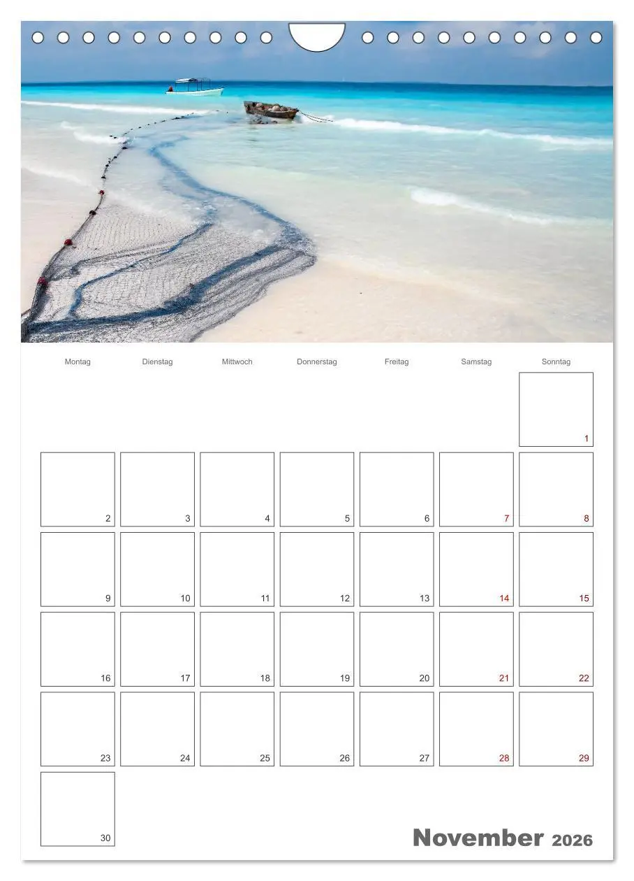 Bild: 9783516319835 | Sansibar - Traumreiseziel (Wandkalender 2026 DIN A4 hoch), CALVENDO...