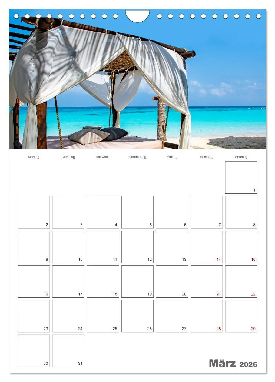 Bild: 9783516319835 | Sansibar - Traumreiseziel (Wandkalender 2026 DIN A4 hoch), CALVENDO...