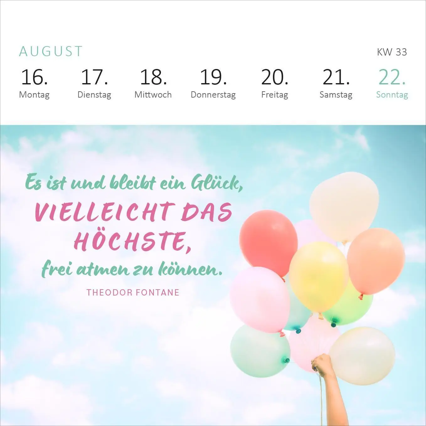 Bild: 4014489139935 | Mini-Wochenkalender 365 Tage Sonne im Herzen 2027 | Kalender | 108 S.
