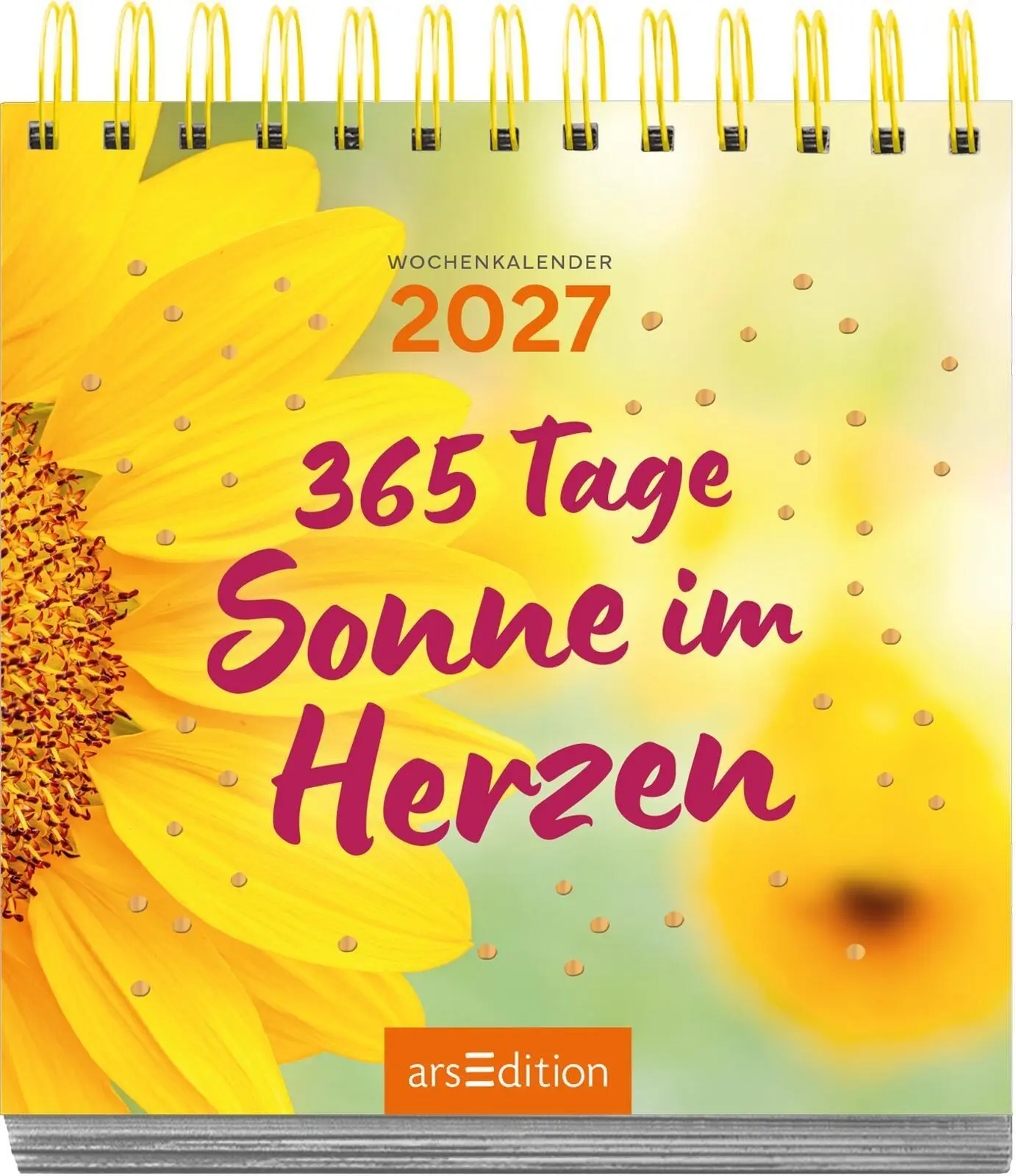 Bild: 4014489139935 | Mini-Wochenkalender 365 Tage Sonne im Herzen 2027 | Kalender | 108 S.