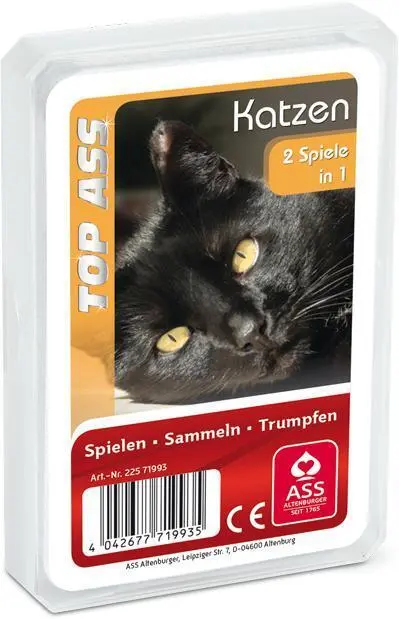 Cover: 4042677719935 | TOP ASS - Katzen | Spielkartenfabrik Altenburg GmbH | Spiel | 22571993