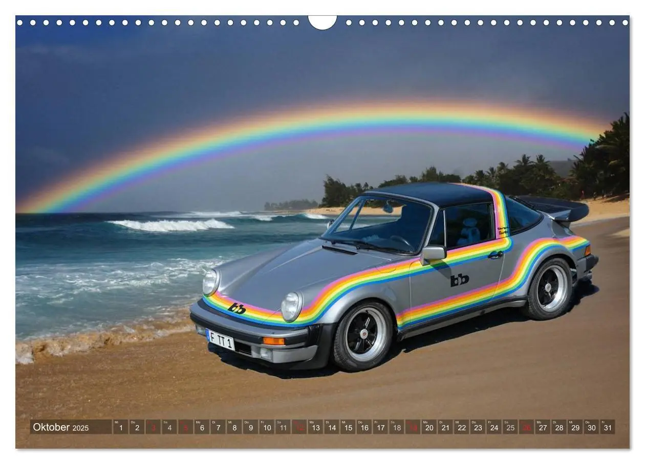 Bild: 9783435509935 | Ein Porsche muss es schon sein! (Wandkalender 2025 DIN A3 quer),...