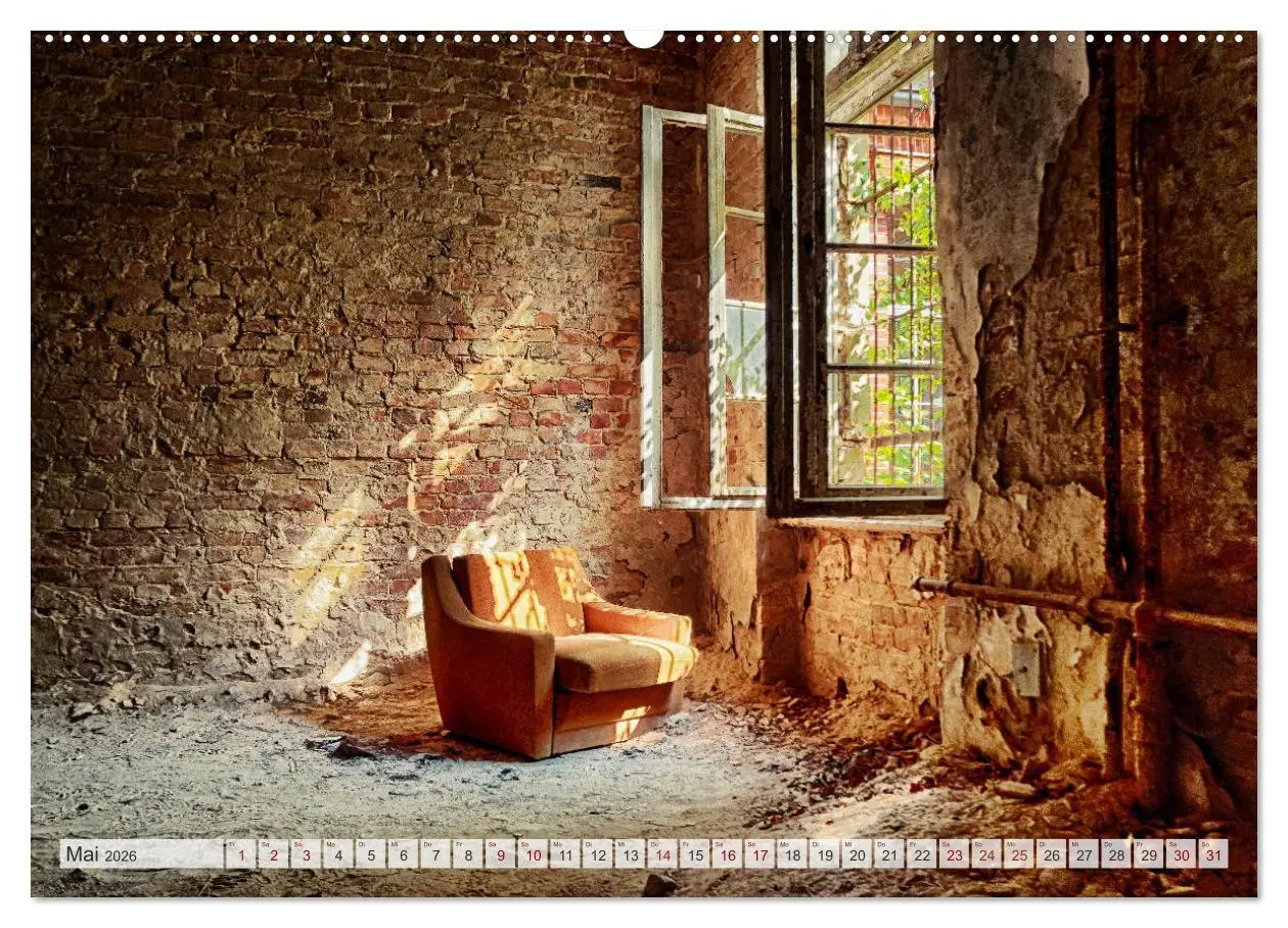Bild: 9783457769935 | Lost Places Kalender - Daylight (Wandkalender 2026 DIN A2 quer),...