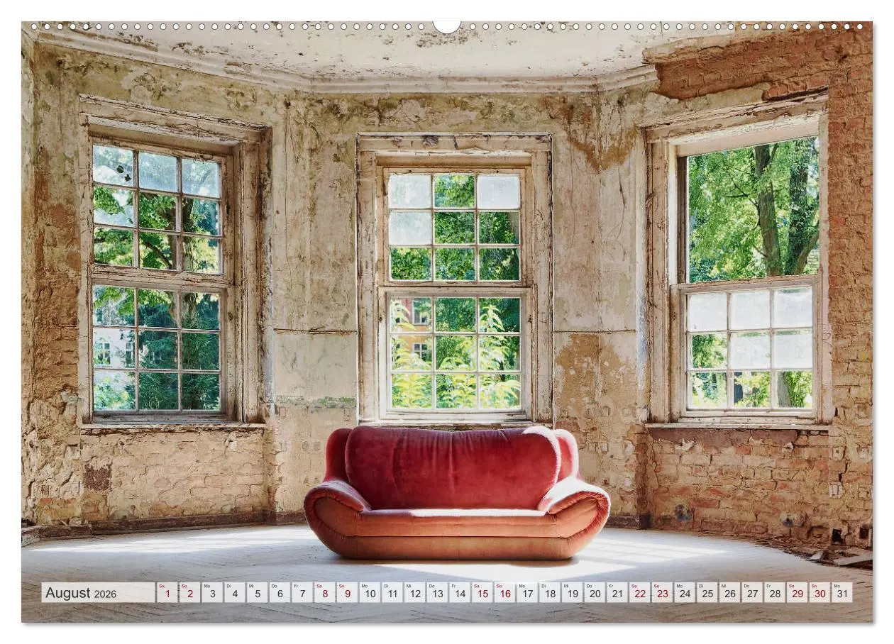 Bild: 9783457769935 | Lost Places Kalender - Daylight (Wandkalender 2026 DIN A2 quer),...
