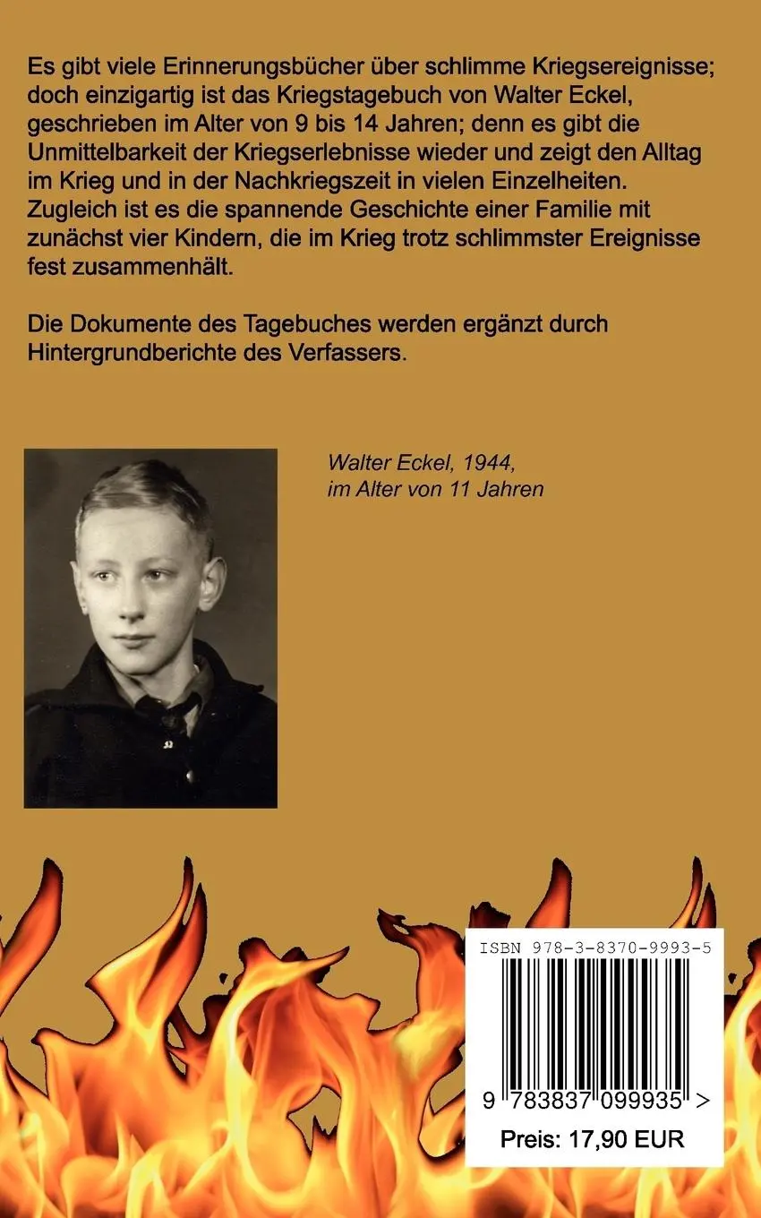 Rückseite: 9783837099935 | Ich habe alles aufgeschrieben! | Ein Kindertagebuch aus dem Krieg