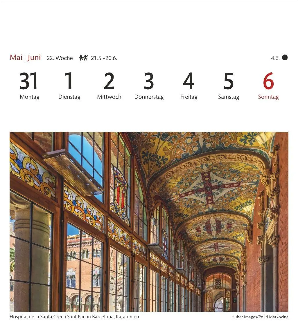 Bild: 9783840039935 | Spanien Sehnsuchtskalender 2027 - Wochenkalender mit 53 Postkarten