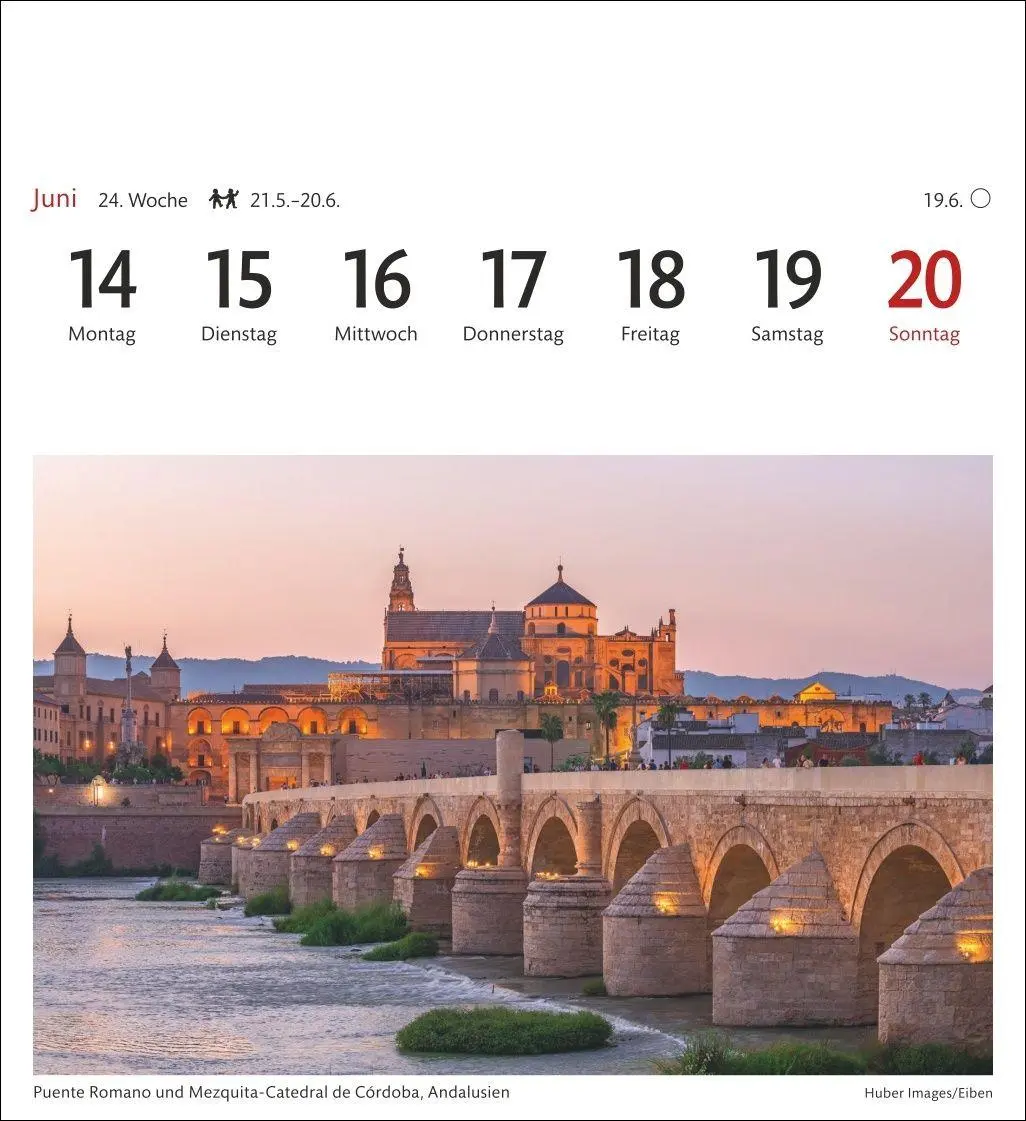 Bild: 9783840039935 | Spanien Sehnsuchtskalender 2027 - Wochenkalender mit 53 Postkarten