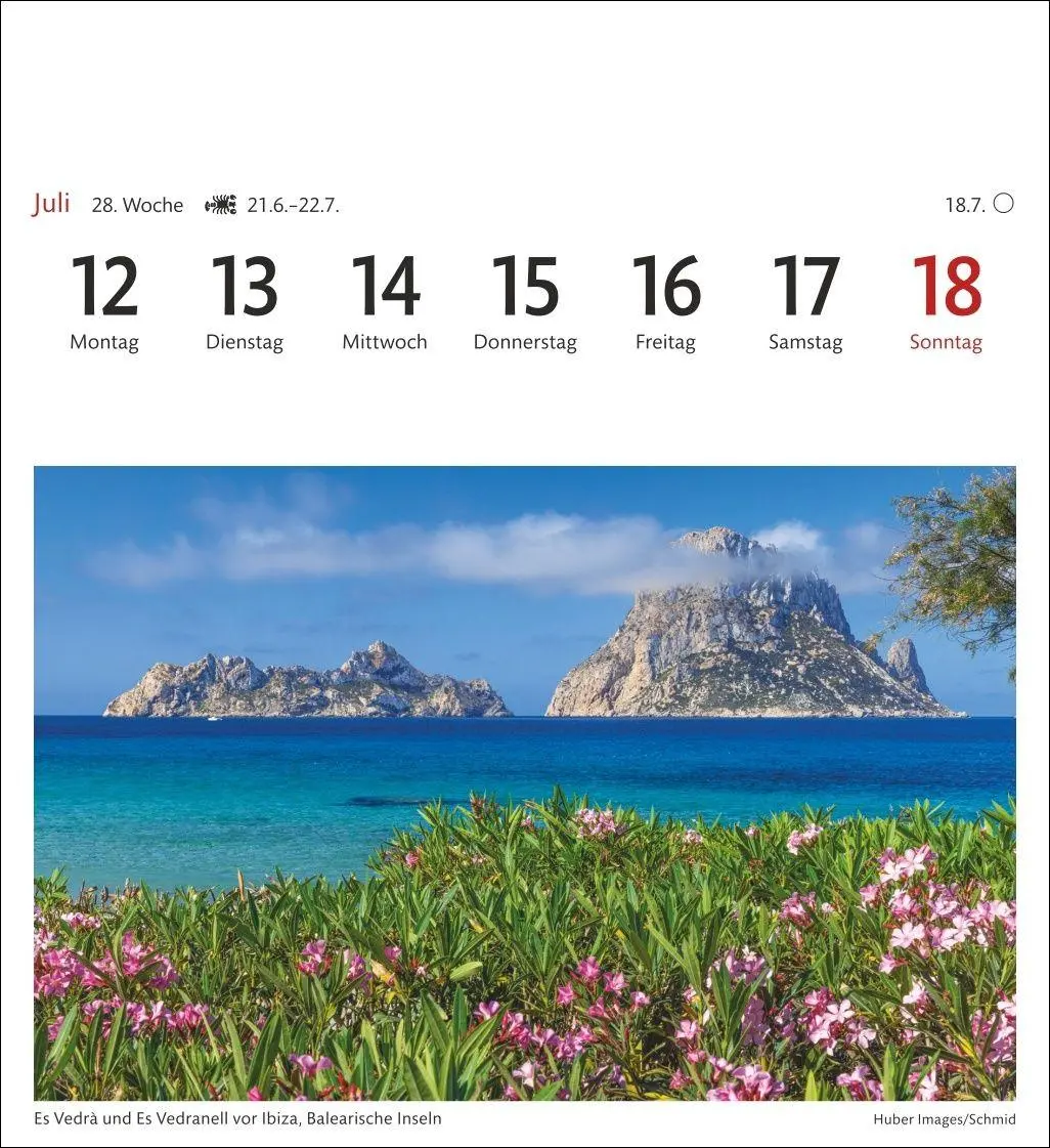 Bild: 9783840039935 | Spanien Sehnsuchtskalender 2027 - Wochenkalender mit 53 Postkarten