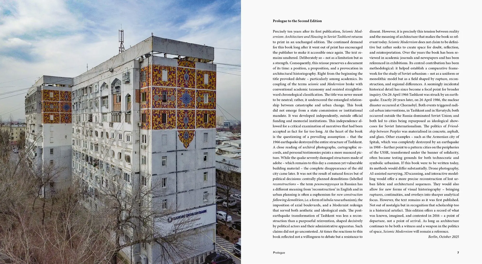 Bild: 9783869229935 | Seismic Modernism | Architecure and Housing in Soviet Tashkent | Buch