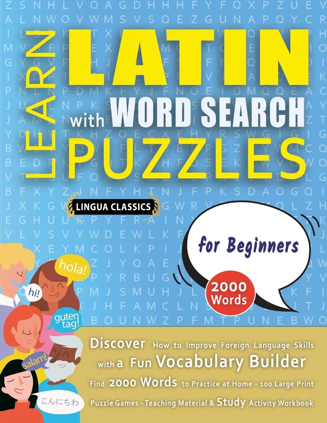 Cover: 9798349039935 | LEARN LATIN WITH WORD SEARCH PUZZLES FOR BEGINNERS - Discover How...