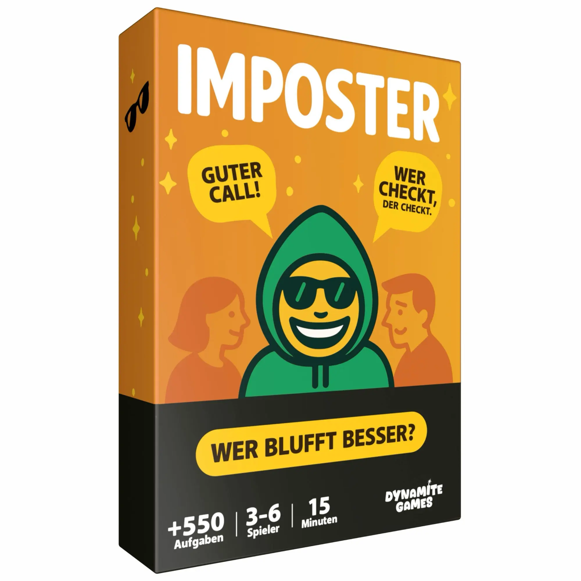 Cover: 4262477630036 | DYNAMITE GAMES® - Imposter "Bluffen, Raten &amp; Lachen - Wer ist der...