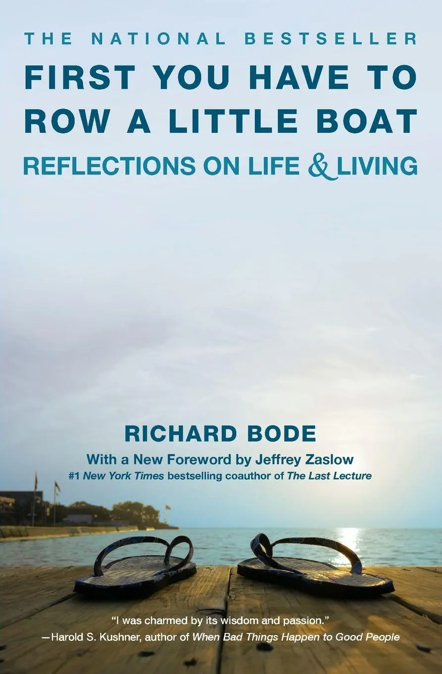 Cover: 9780446670036 | First You Have to Row a Little Boat | Reflections on Life &amp; Living