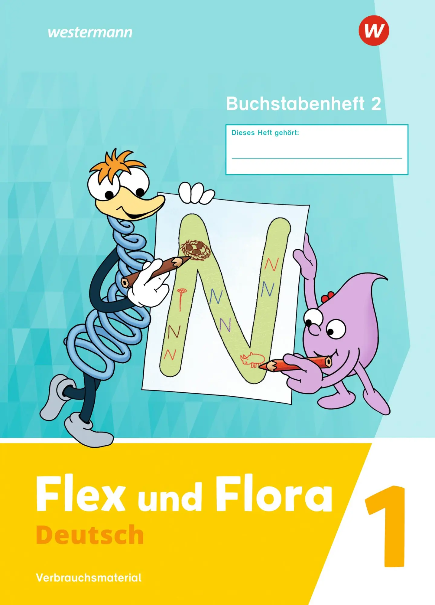 Cover: 9783141040036 | Flex und Flora - Ausgabe 2021 | Buchstabenheft 2 DS | Jacobs | 80 S.