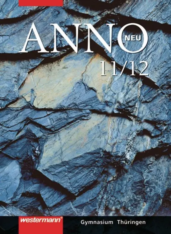 Cover: 9783141110036 | ANNO 11/12. Schulbuch. Sekundarstufe 2. Thüringen | Frank Bahr | Buch