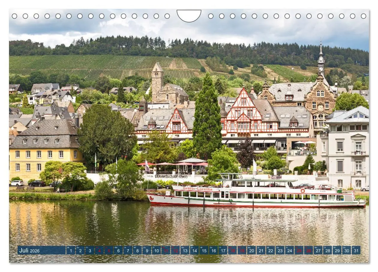 Bild: 9783457570036 | Sehnsuchtsziel Mosel (Wandkalender 2026 DIN A4 quer), CALVENDO...