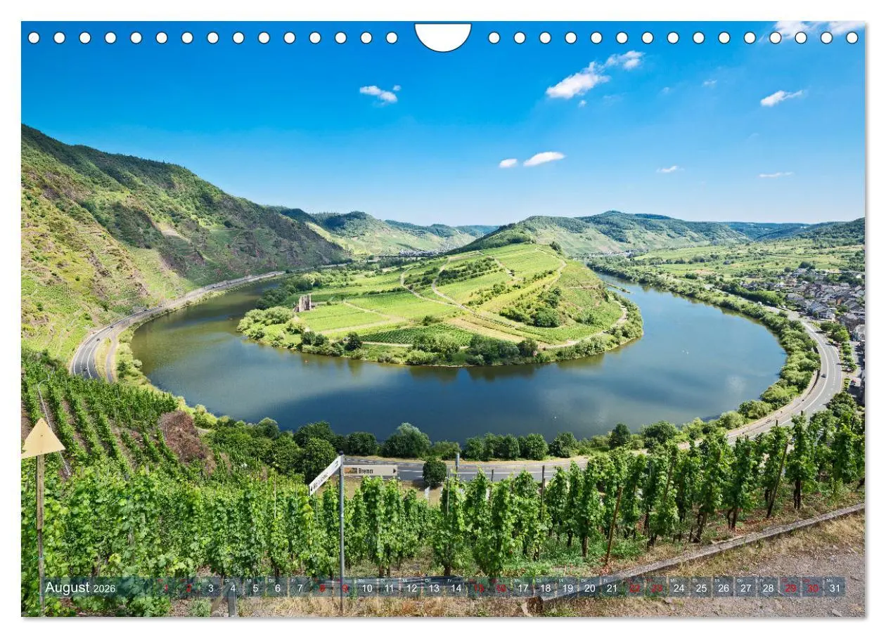 Bild: 9783457570036 | Sehnsuchtsziel Mosel (Wandkalender 2026 DIN A4 quer), CALVENDO...