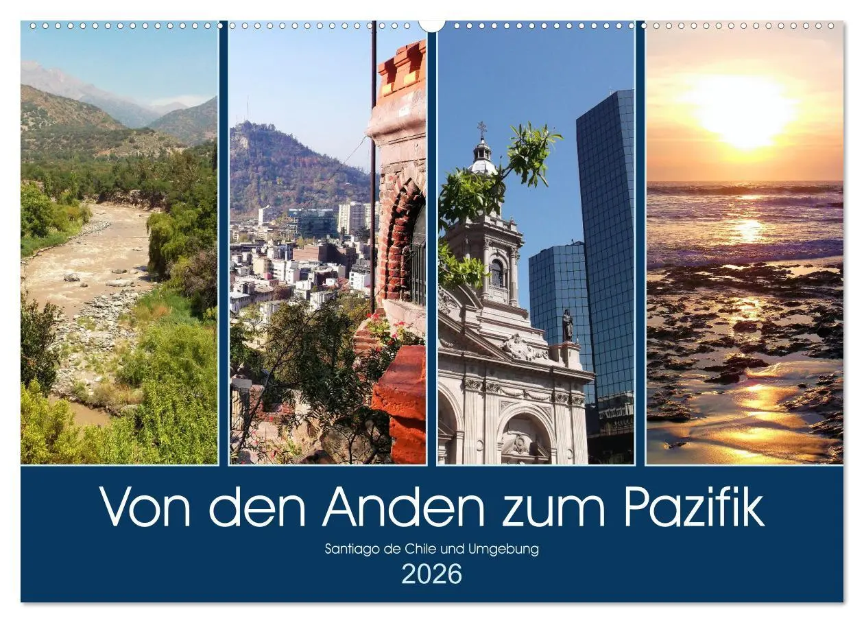 Cover: 9783457640036 | Von den Anden zum Pazifik - Santiago de Chile und Umgebung...