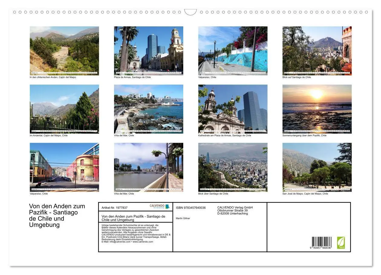 Bild: 9783457640036 | Von den Anden zum Pazifik - Santiago de Chile und Umgebung...