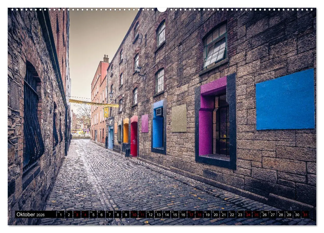 Bild: 9783457880036 | Dublin (Wandkalender 2026 DIN A2 quer), CALVENDO Monatskalender | 2026