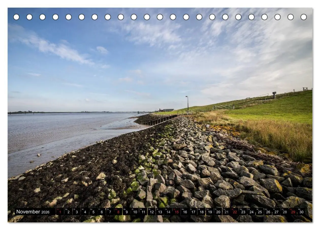 Bild: 9783516110036 | Schönes Ostfriesland (Tischkalender 2026 DIN A5 quer), CALVENDO...