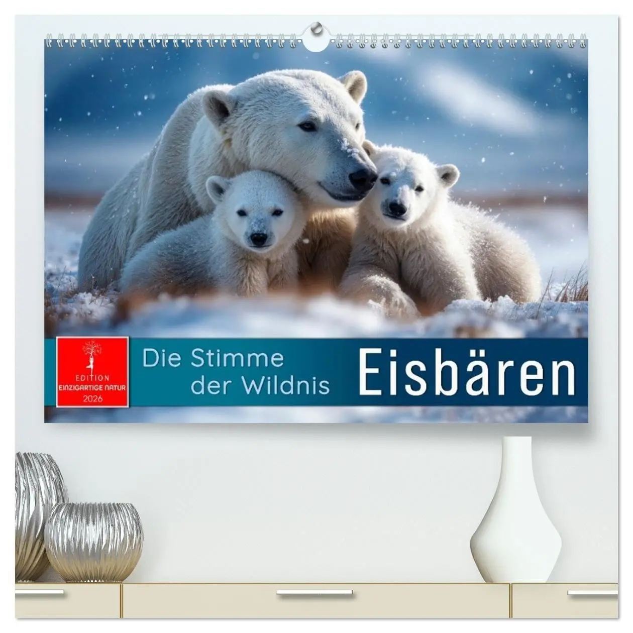 Cover: 9783516660036 | Eisbären - die Stimme der Wildnis (hochwertiger Premium...