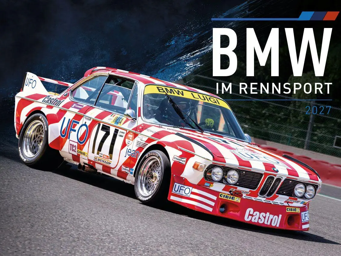 Cover: 9783693570036 | BMW im Rennsport Kalender 2027 | Frank Pommer | Kalender | Deutsch