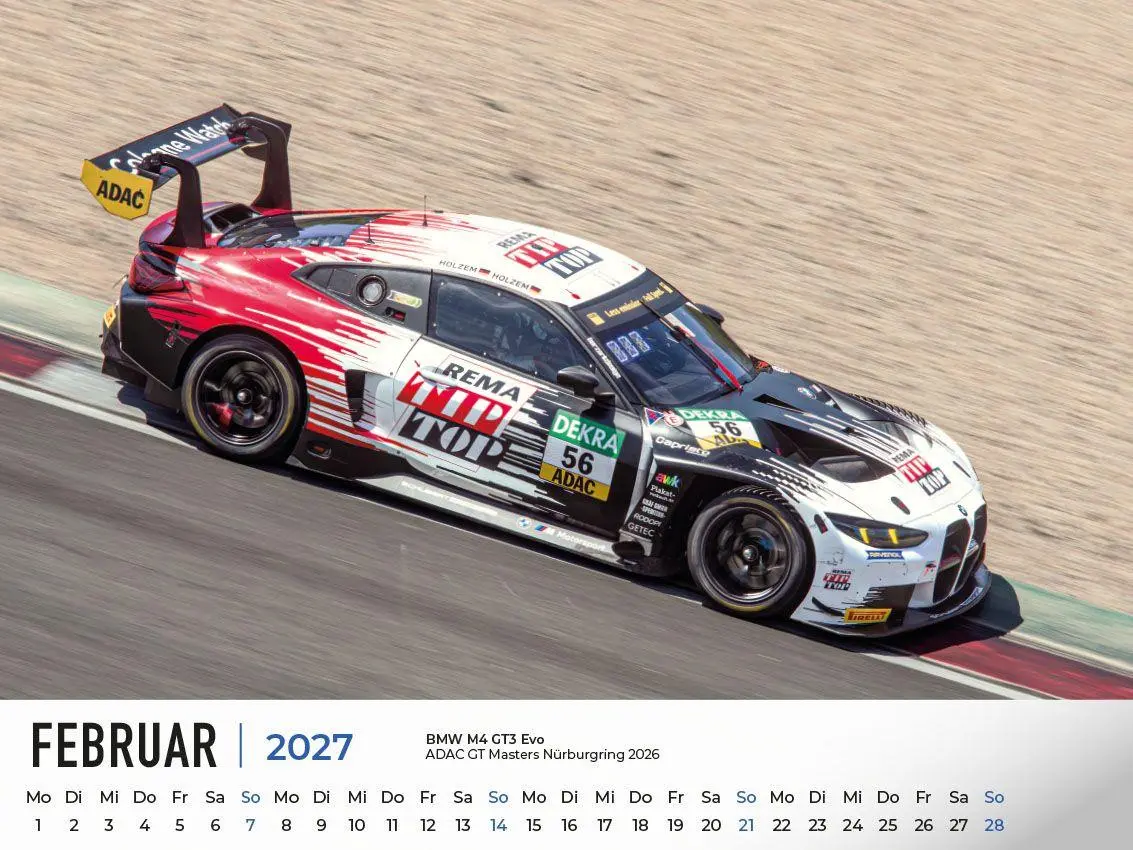 Bild: 9783693570036 | BMW im Rennsport Kalender 2027 | Frank Pommer | Kalender | Deutsch