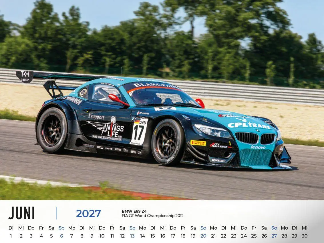 Bild: 9783693570036 | BMW im Rennsport Kalender 2027 | Frank Pommer | Kalender | Deutsch