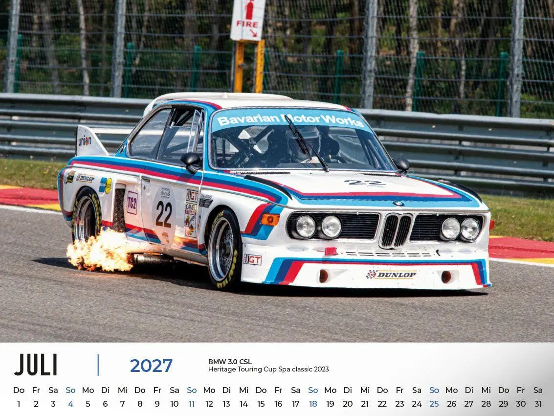 Bild: 9783693570036 | BMW im Rennsport Kalender 2027 | Frank Pommer | Kalender | Deutsch