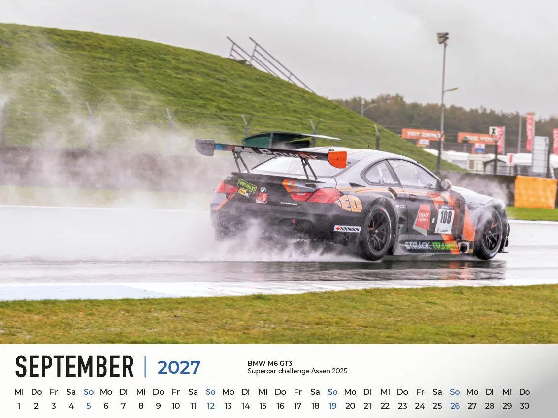 Bild: 9783693570036 | BMW im Rennsport Kalender 2027 | Frank Pommer | Kalender | Deutsch
