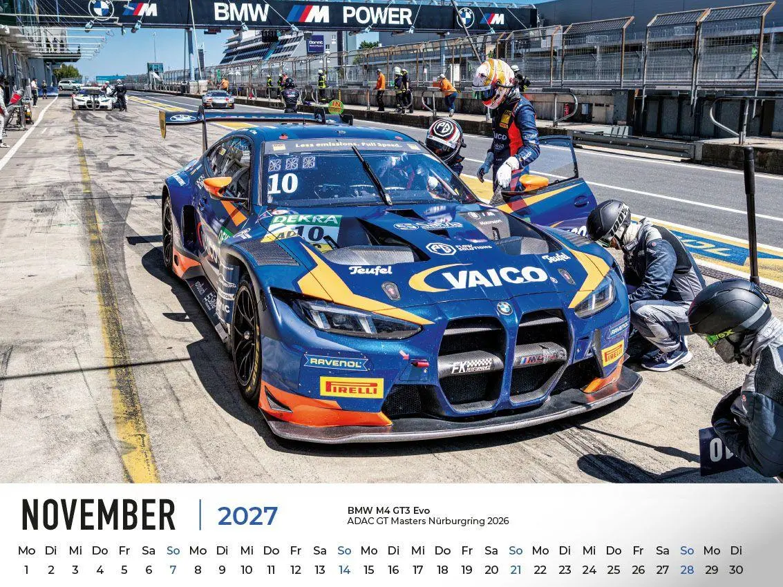 Bild: 9783693570036 | BMW im Rennsport Kalender 2027 | Frank Pommer | Kalender | Deutsch