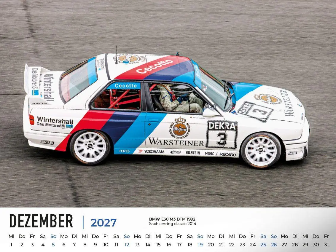 Bild: 9783693570036 | BMW im Rennsport Kalender 2027 | Frank Pommer | Kalender | Deutsch