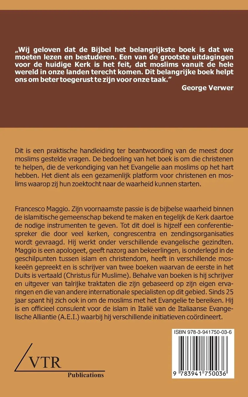 Rückseite: 9783941750036 | de Schijnwerper Op de Islam | Francesco Maggio | Taschenbuch | 2013