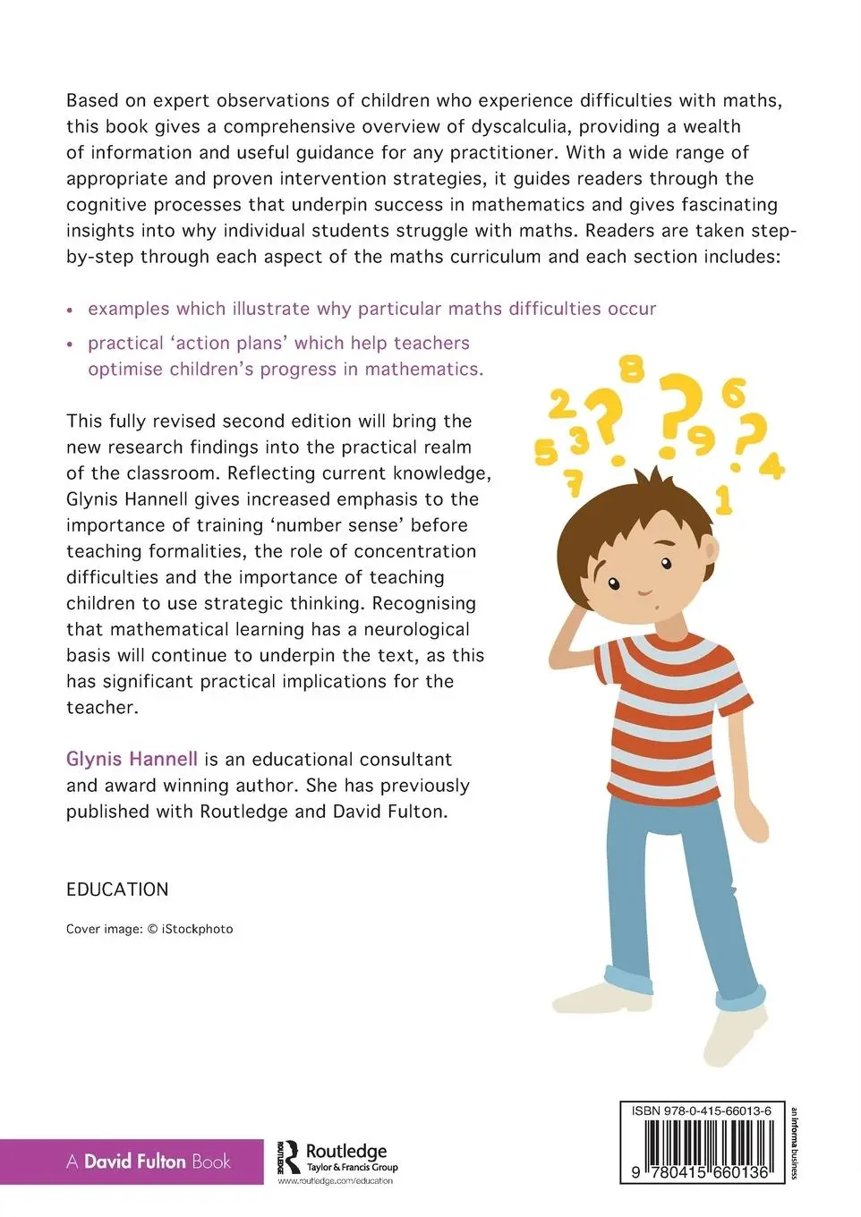 Rückseite: 9780415660136 | Dyscalculia | Action plans for successful learning in mathematics