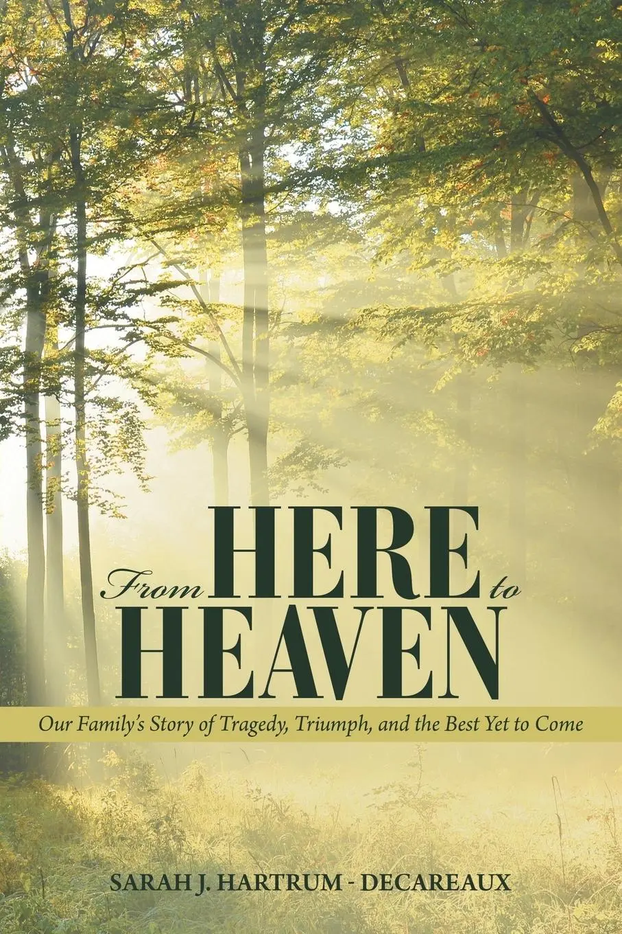 Cover: 9781512720136 | From Here to Heaven | Sarah J. Hartrum - Decareaux | Taschenbuch