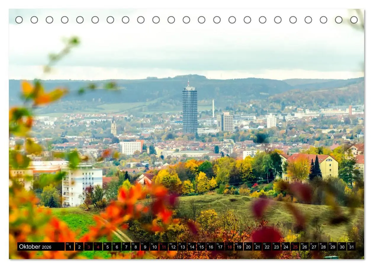 Bild: 9783457700136 | Jena und Umgebung - Von Jena bis Dornburg (Tischkalender 2026 DIN...