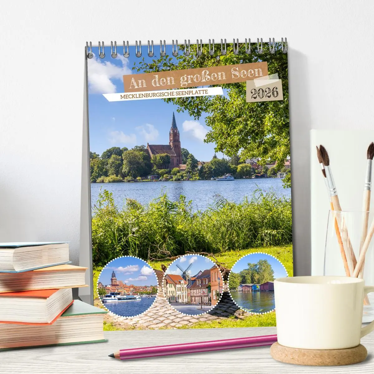 Bild: 9783516340136 | An den großen Seen der Mecklenburgischen Seenplatte (Tischkalender...