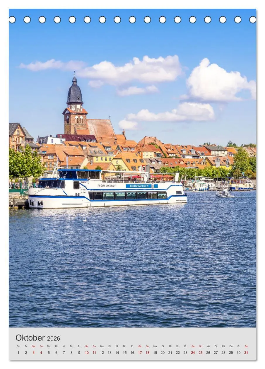 Bild: 9783516340136 | An den großen Seen der Mecklenburgischen Seenplatte (Tischkalender...