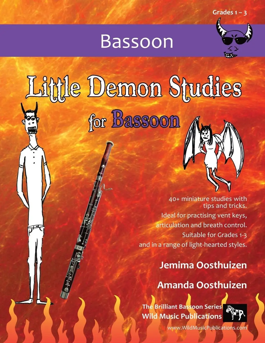 Cover: 9781914510236 | Little Demon Studies for Bassoon | Jemima Oosthuizen (u. a.) | Buch