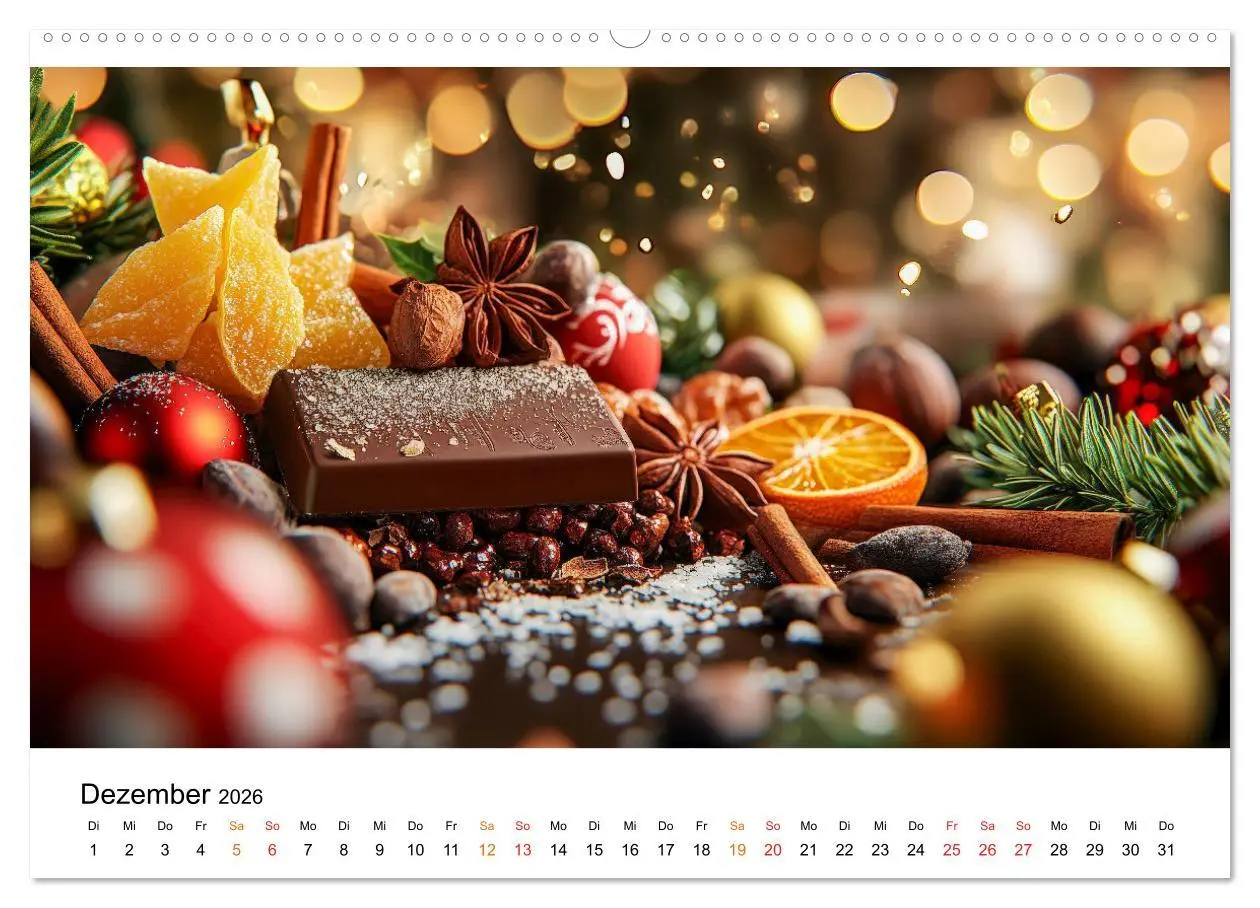 Bild: 9783457310236 | Schätze der Confiserie Kunst (Wandkalender 2026 DIN A2 quer),...