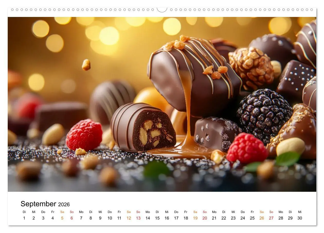 Bild: 9783457310236 | Schätze der Confiserie Kunst (Wandkalender 2026 DIN A2 quer),...