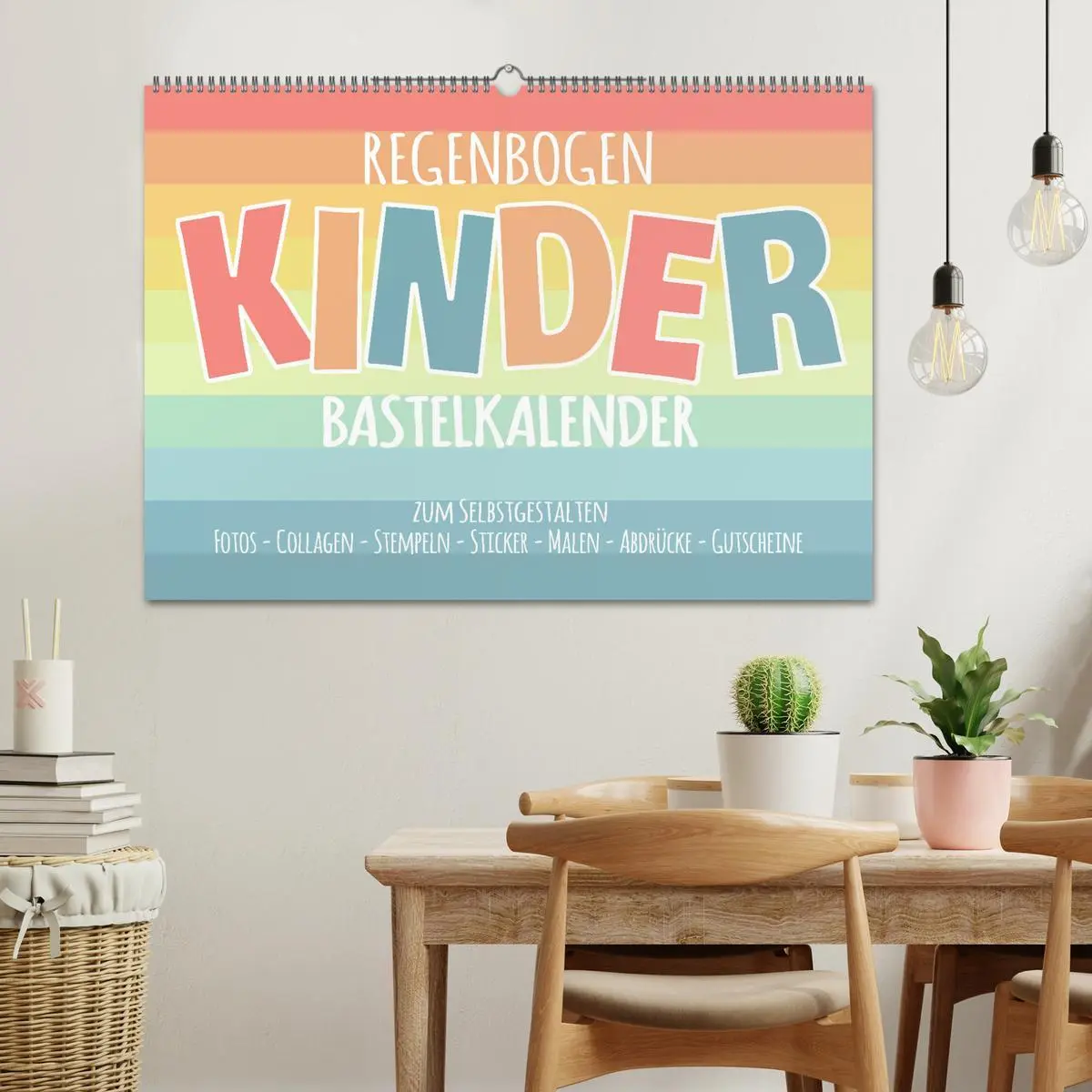 Bild: 9783457790236 | Regenbogen Kinder Bastelkalender - Zum Selbstgestalten - DIY...