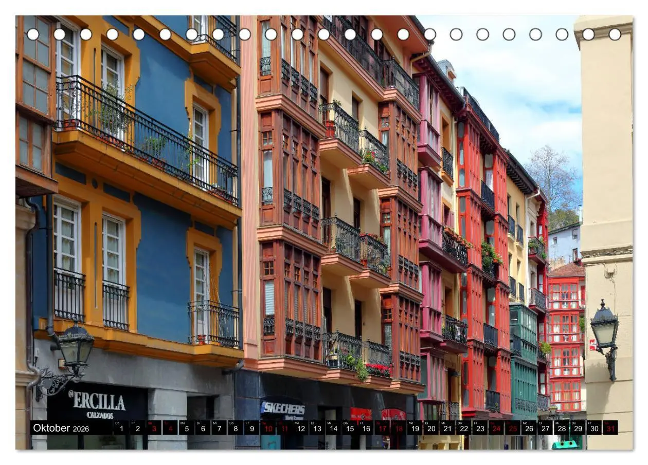 Bild: 9783457860236 | Spaniens Baskenland (Tischkalender 2026 DIN A5 quer), CALVENDO...